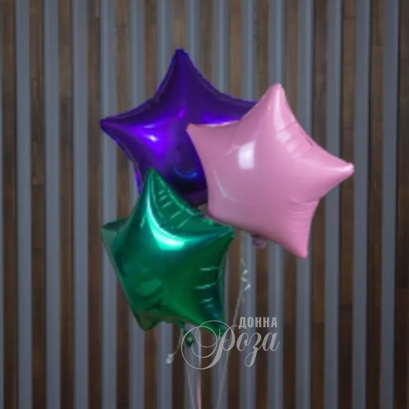 Шар фольгированный Звезда 2