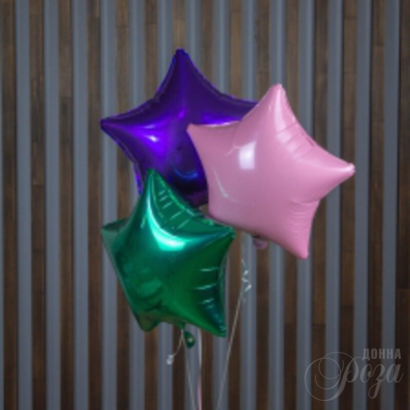 Шар фольгированный Звезда 2