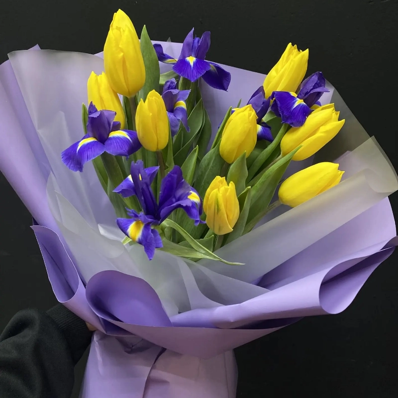 Букет &laquo;Ириска&raquo; от интернет-магазина «Донна Роза» в Кемерово